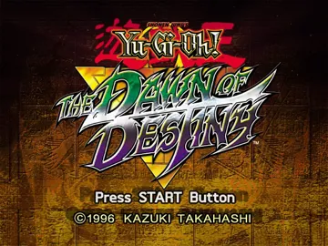 Yu Gi Oh The Dawn of Destiny (USA) screen shot title